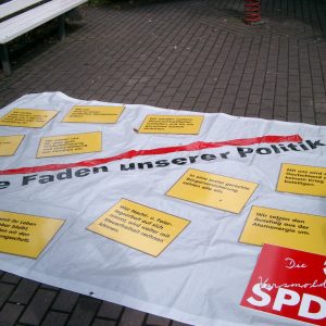 Der rote Faden unserer Politik ...
